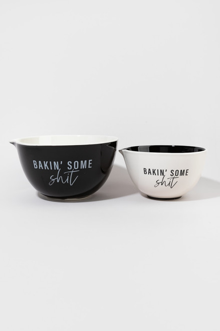 Baking Some Sh*t Mixing Bowl Set