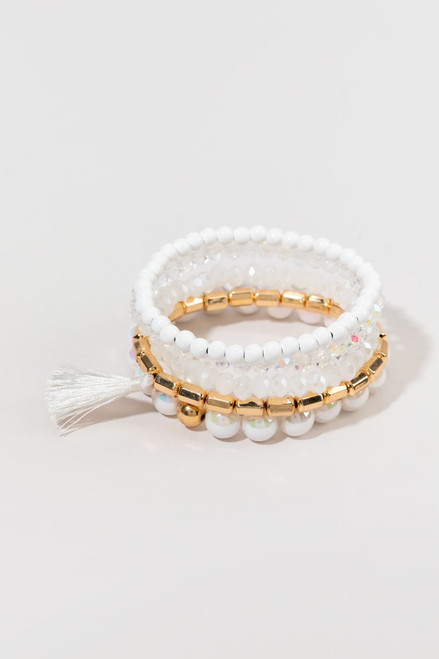 Lenora Bead Bracelet Set