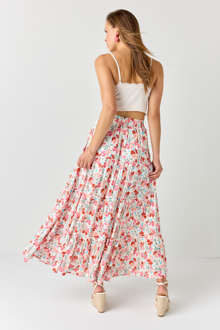 Josceline Printed Maxi Skirt