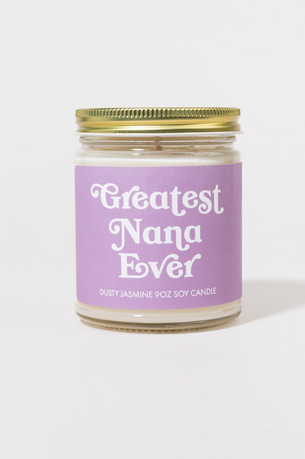 Greatest Nana Ever 9oz Candle Jar