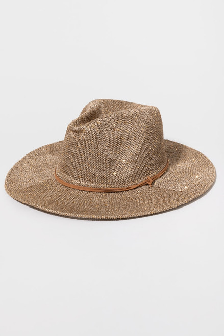 Dionne Sequin Panama Hat