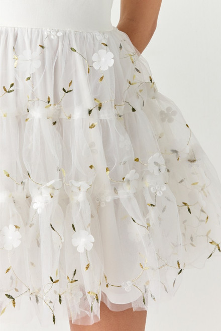 Ellen Floral Tulle Dress