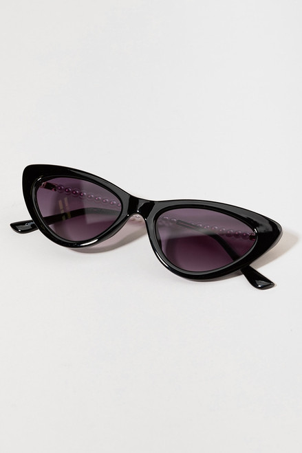 Annette Pearl Cat Eye Sunglasses