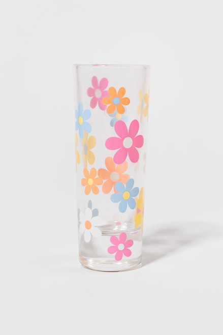 Daisy Floral Tall Shot Glass