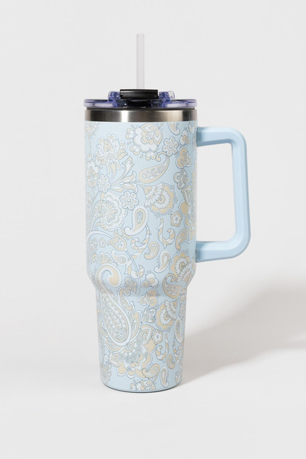 Alice Paisley 40oz Stainless Steel Mug