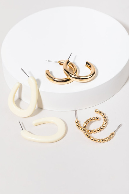 Phoebe Hoop Earring Set