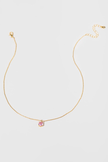 Ginnie Poppy Flower Necklace