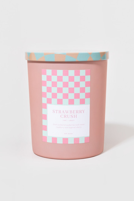 DW Home Strawberry Crush Candle Jar