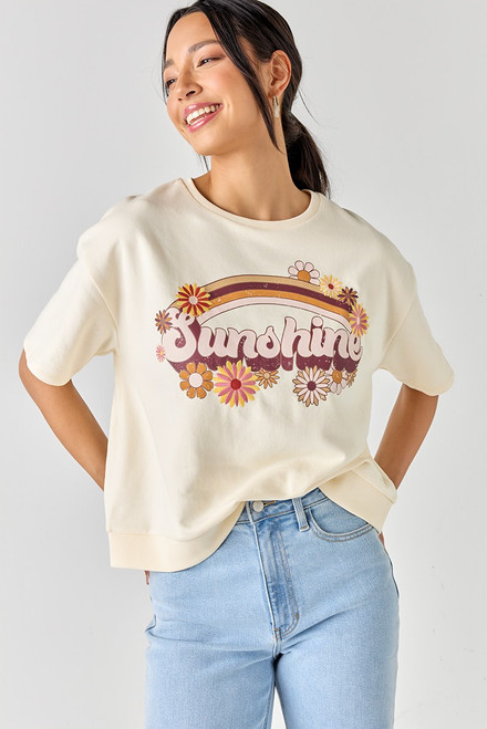 Sunshine Rainbow Graphic Tee