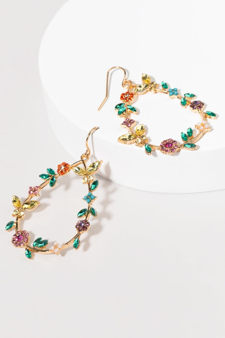 Susana Glass Garden Drop Earrings