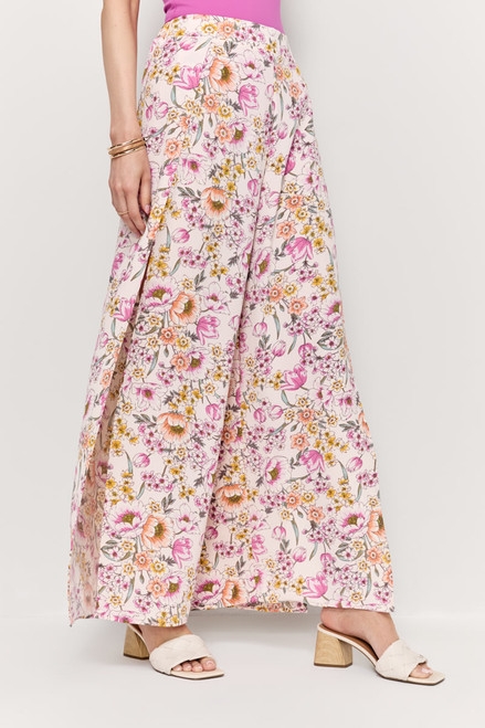 Jayne Floral Print Fluid Pants