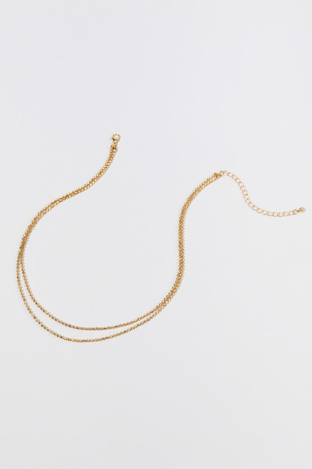 Patricia Layered Gold Chain Necklace