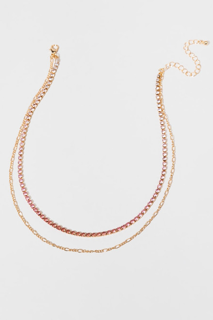 Gwen Ombre Bright Multi Layer Necklace