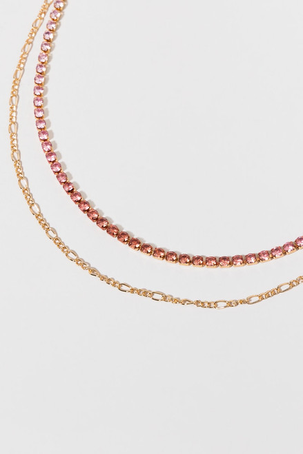 Gwen Ombre Bright Multi Layer Necklace