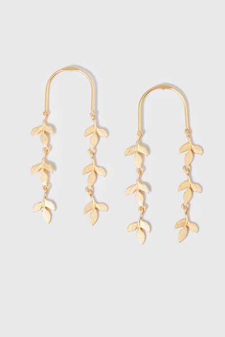 Ashlee Satin Arch Earrings