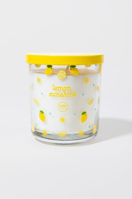 DW Home Lovable Lemon Sunshine Scented Candle