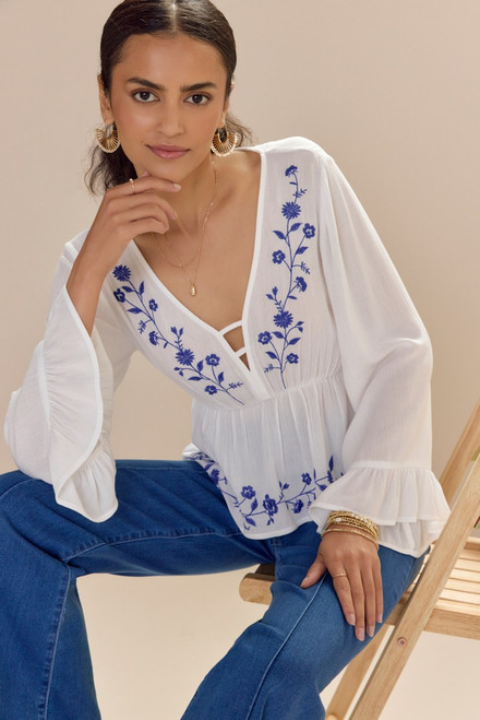 Kimberley Embroidered Blouse