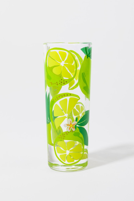 Tall Lime Shot Glass