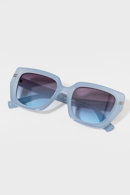 Daisy Indigo Lens Square Sunglasses