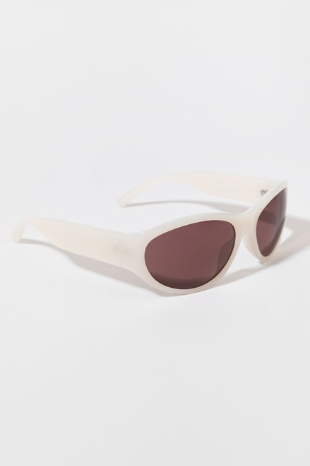 Priscilla Oval Shield Sunglasses