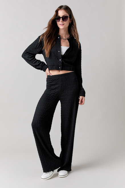 Janet Mid Rise Wide Bubble Pants