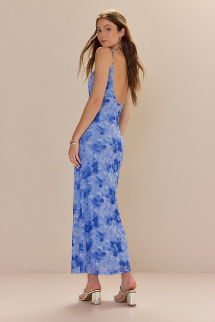 Beth Floral Fit Maxi Dress