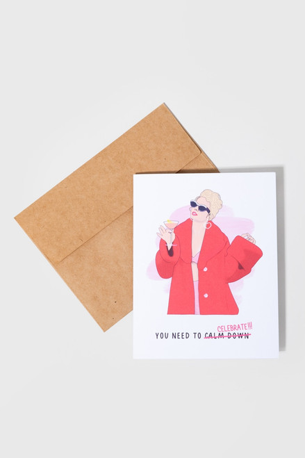 You Need To Celebrate Stationery Card