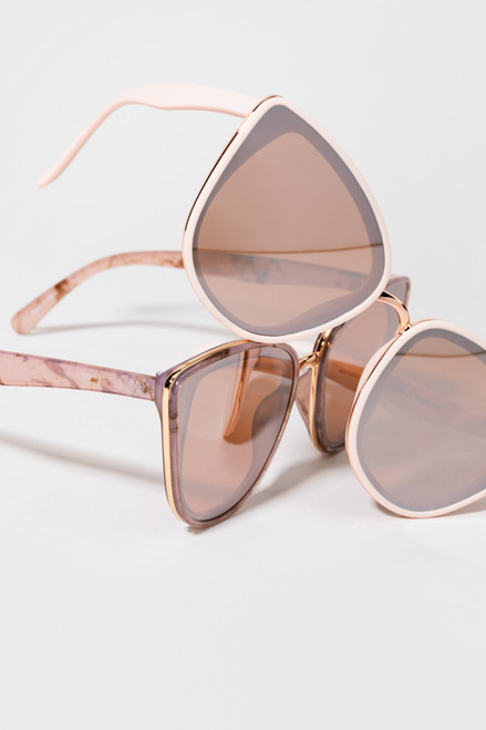 Shae Oversized Cat Eye Sunglasses