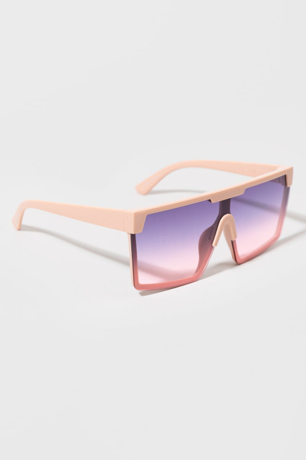 Eleanor Oversized Shield Sunglasses