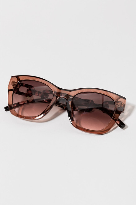 Maryanne Oversized Chain Sunglasses