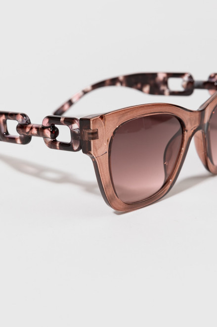 Maryanne Oversized Chain Sunglasses