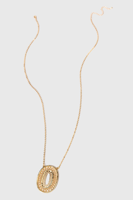 Kelsey Oval Pendant Necklace