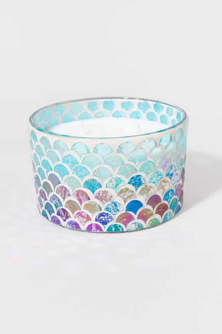 DW Home Mermaid Shimmer Candle Jar