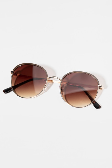 Liddy Round Frame Sunglasses