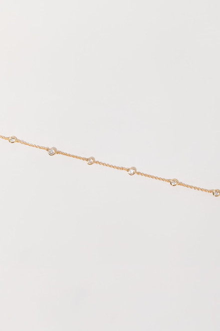 Cree Dot Chain Anklet