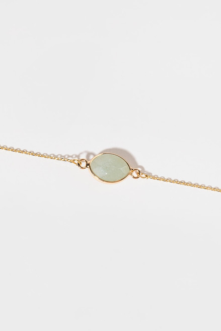 Angela Semi Precious Stone Anklet