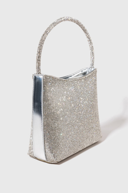 Tianna Silver Chain Satchel