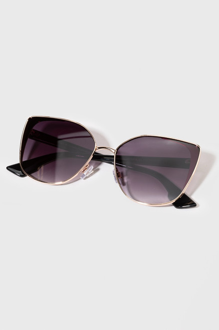 Francine Oversized Cat Eye Sunglasses