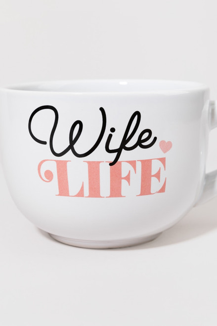 Wife Life Cappuccino Mug