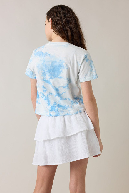 Hello Franki Maui Tie Dye Cropped T-Shirt for girls