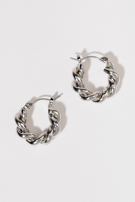 Amayah Bold Twist Hoop Earrings