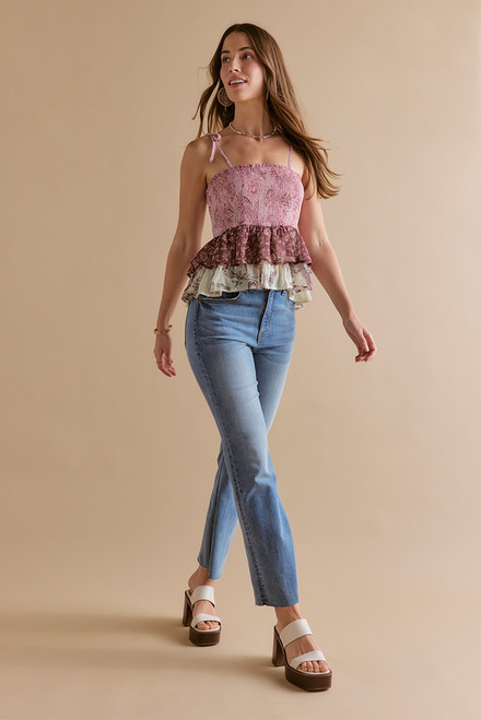 Stephanie Tie Strap Top