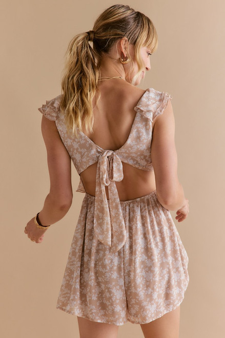 Jesse Tie Back Romper