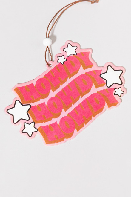 Howdy Howdy Howdy Air Freshener