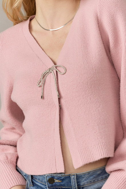 Riley Bow Front Cardigan