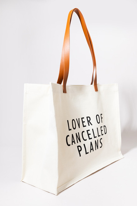 Lover Of Cancelled Plans Tote Bag