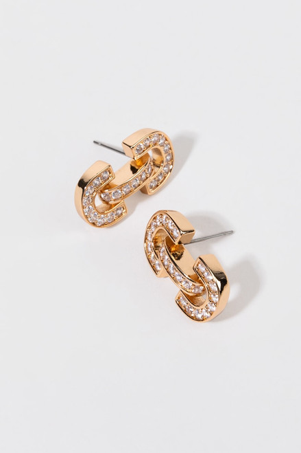Terrie Chain Stud Earrings