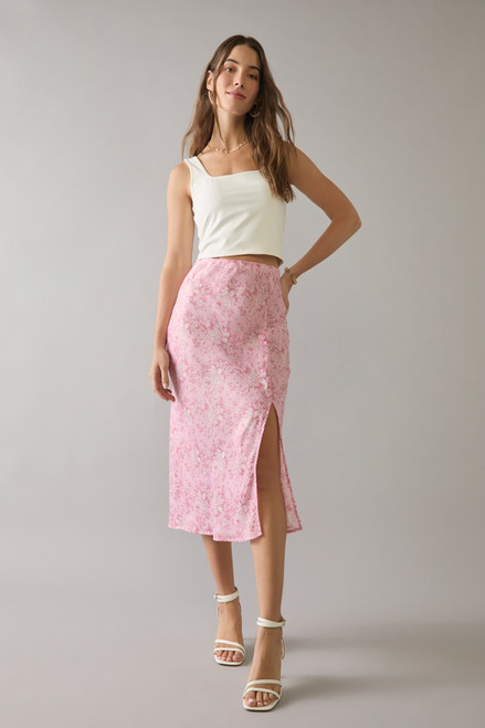 Jess Ditsy Floral Midi Skirt