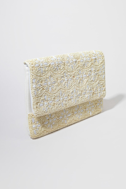 Tasha Beaded Floral Clutch