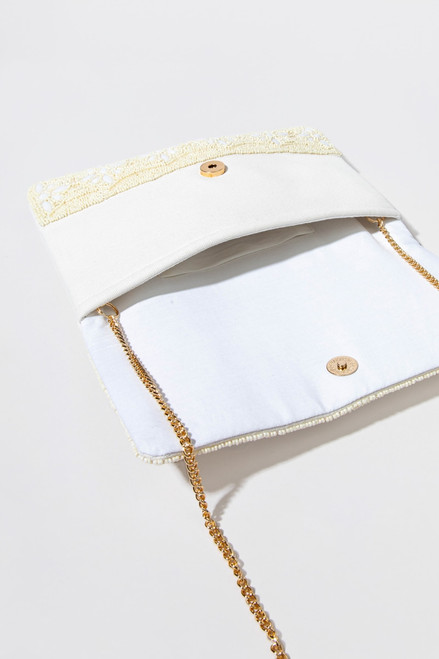 Tasha Beaded Floral Clutch